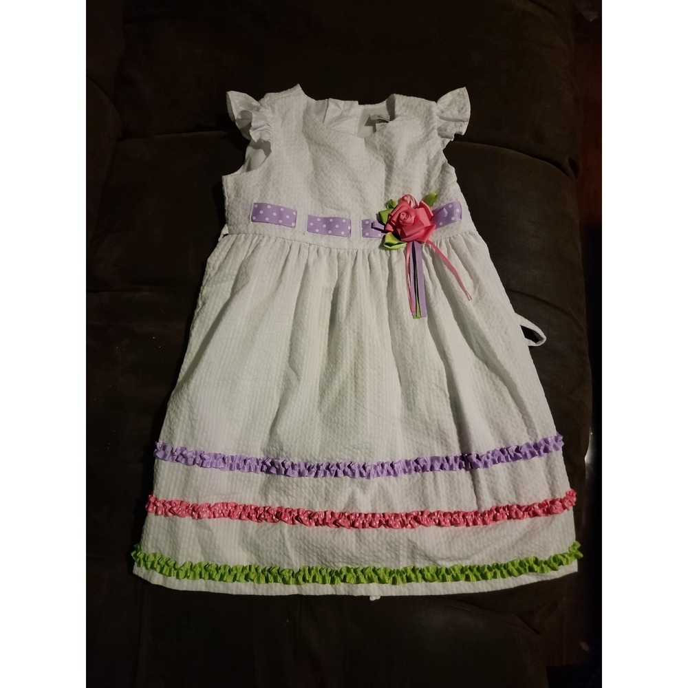 Rare too‎ spring floral Easter dress size 4t